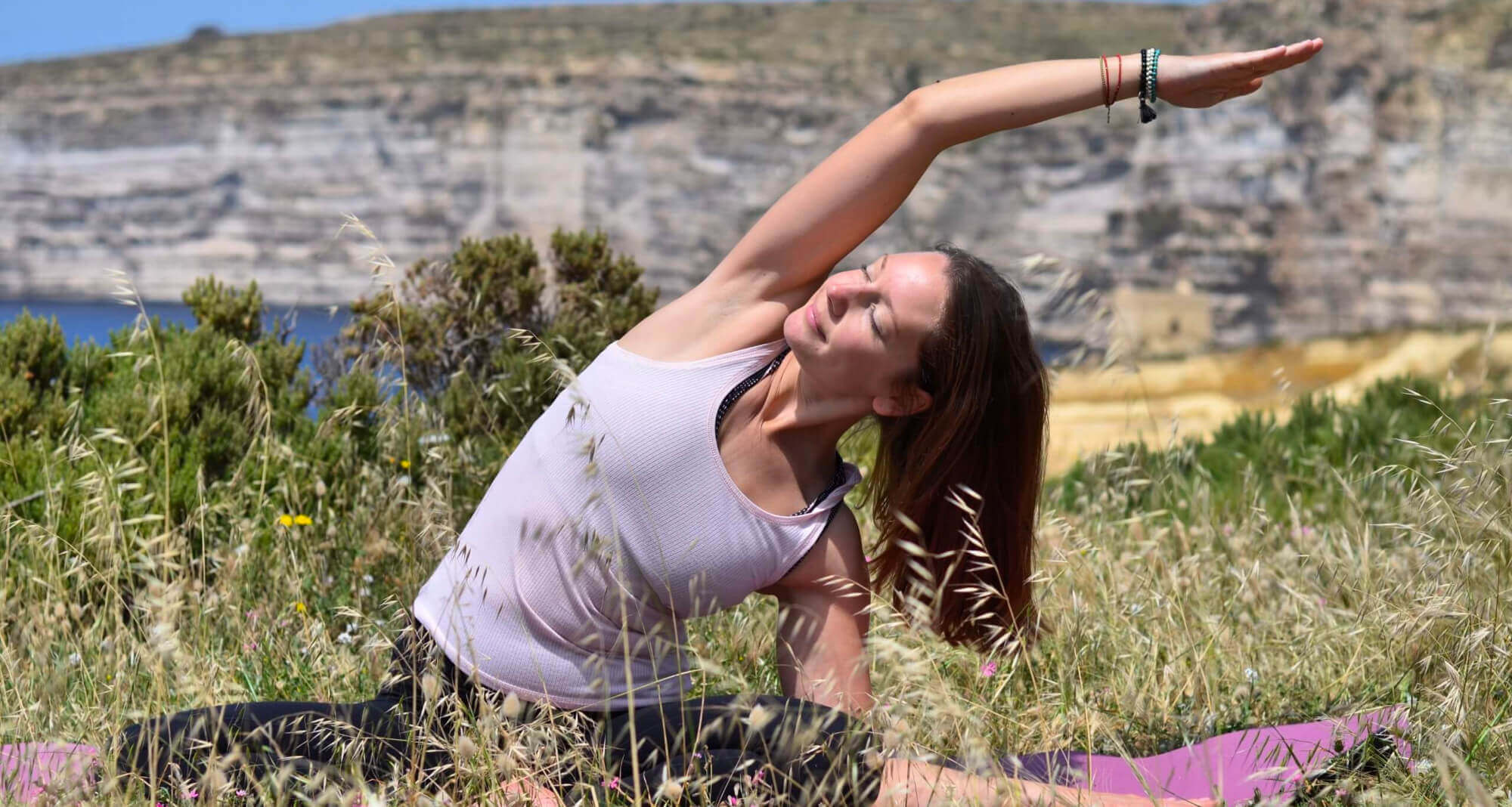 Lina Vuk Yoga Teacher Xlendi Gozo Malta